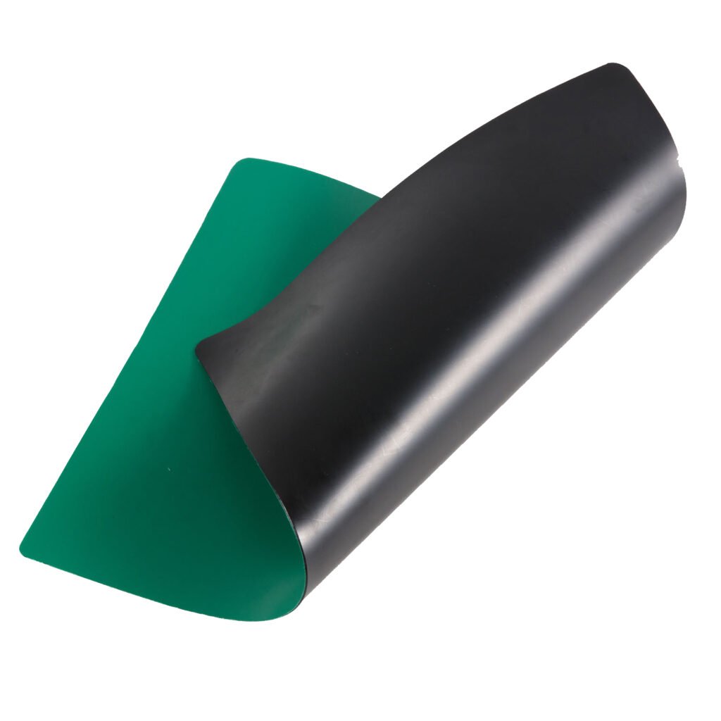 Jinseed HDPE geomembrane liner roll, smooth black containment membrane