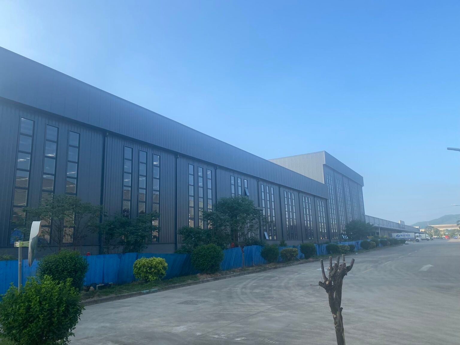 Jinseed geomembrane rolls in factory storage prepared for export shipment