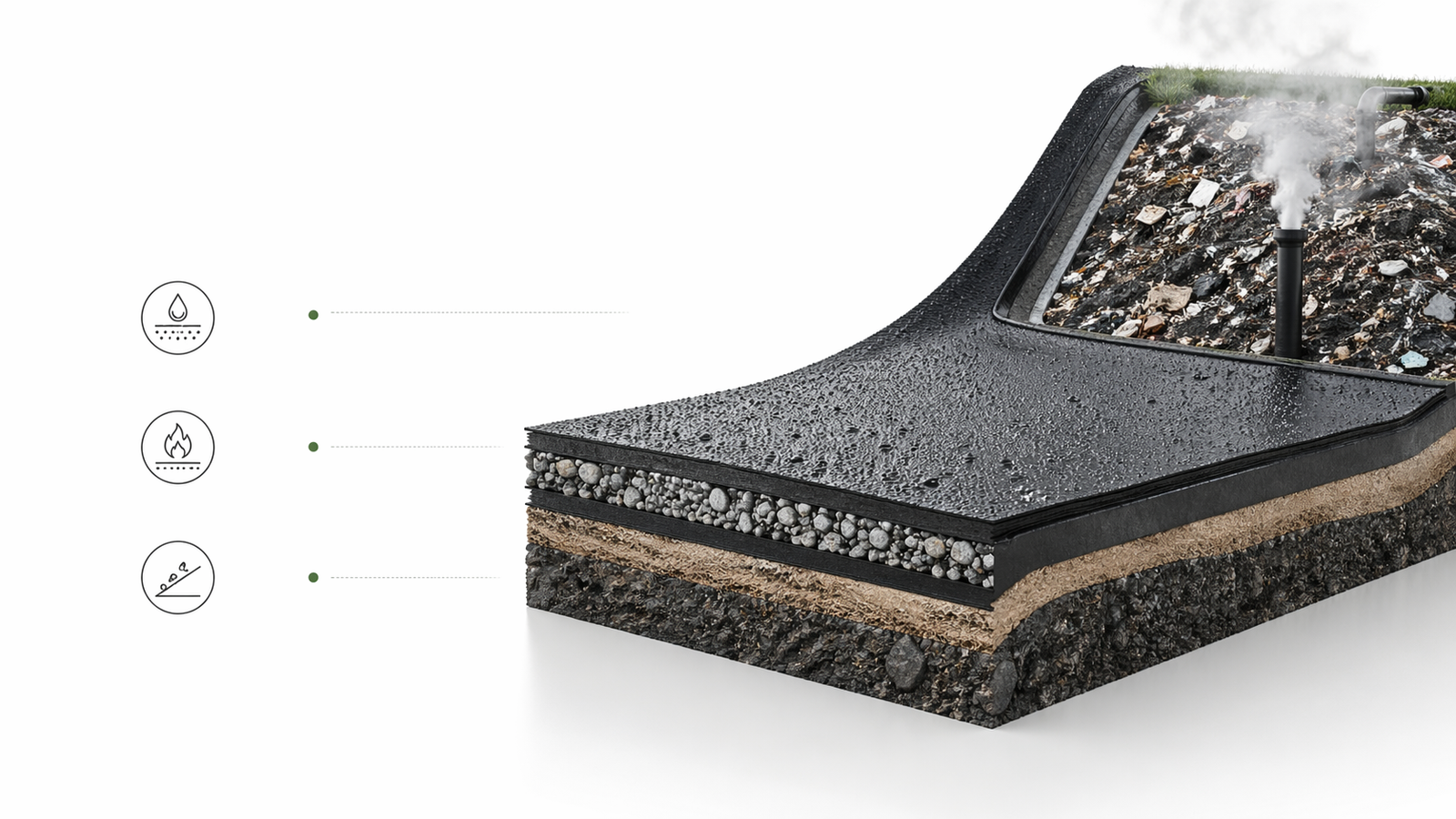 Jinseed Geo geomembrane solutions for leachate containment and environmental protection