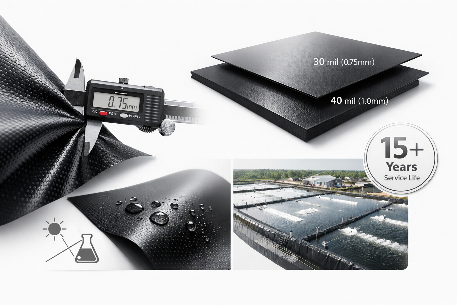 HDPE High Density Geomembrane Application