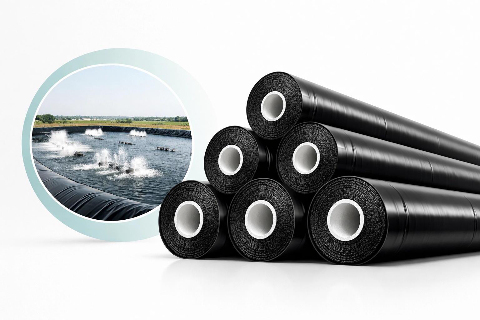 Large-Scale Aquaculture Farm