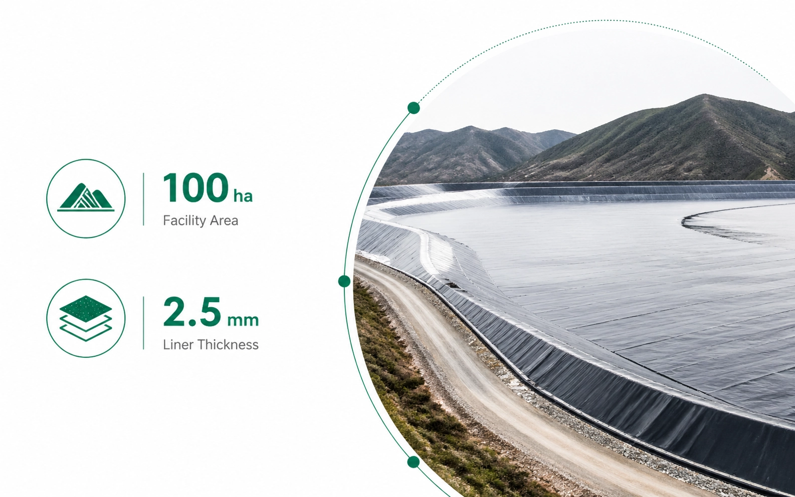 HDPE Geomembrane Project - Jinseed Geosynthetics