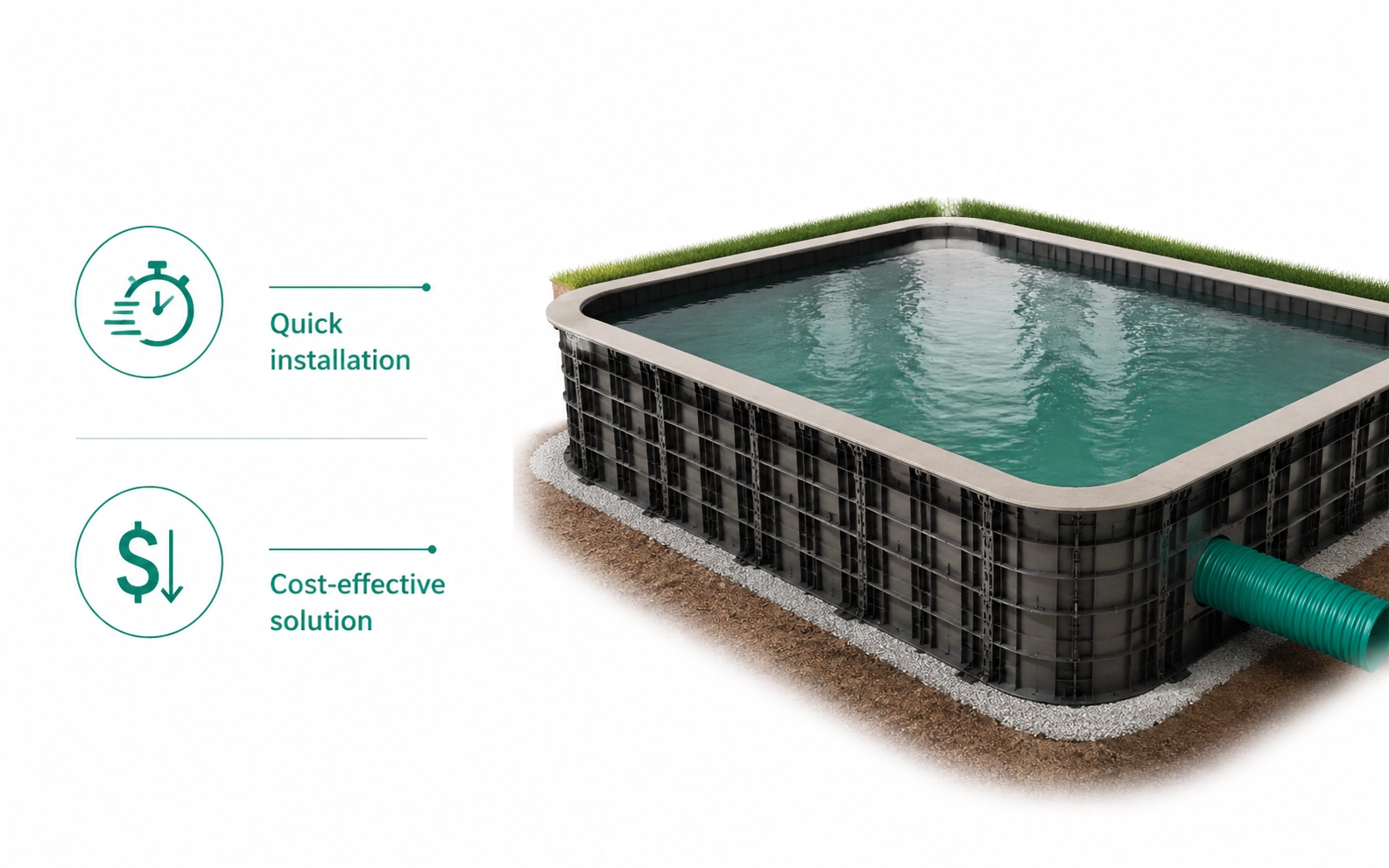 HDPE Geomembrane Project - Jinseed Geosynthetics