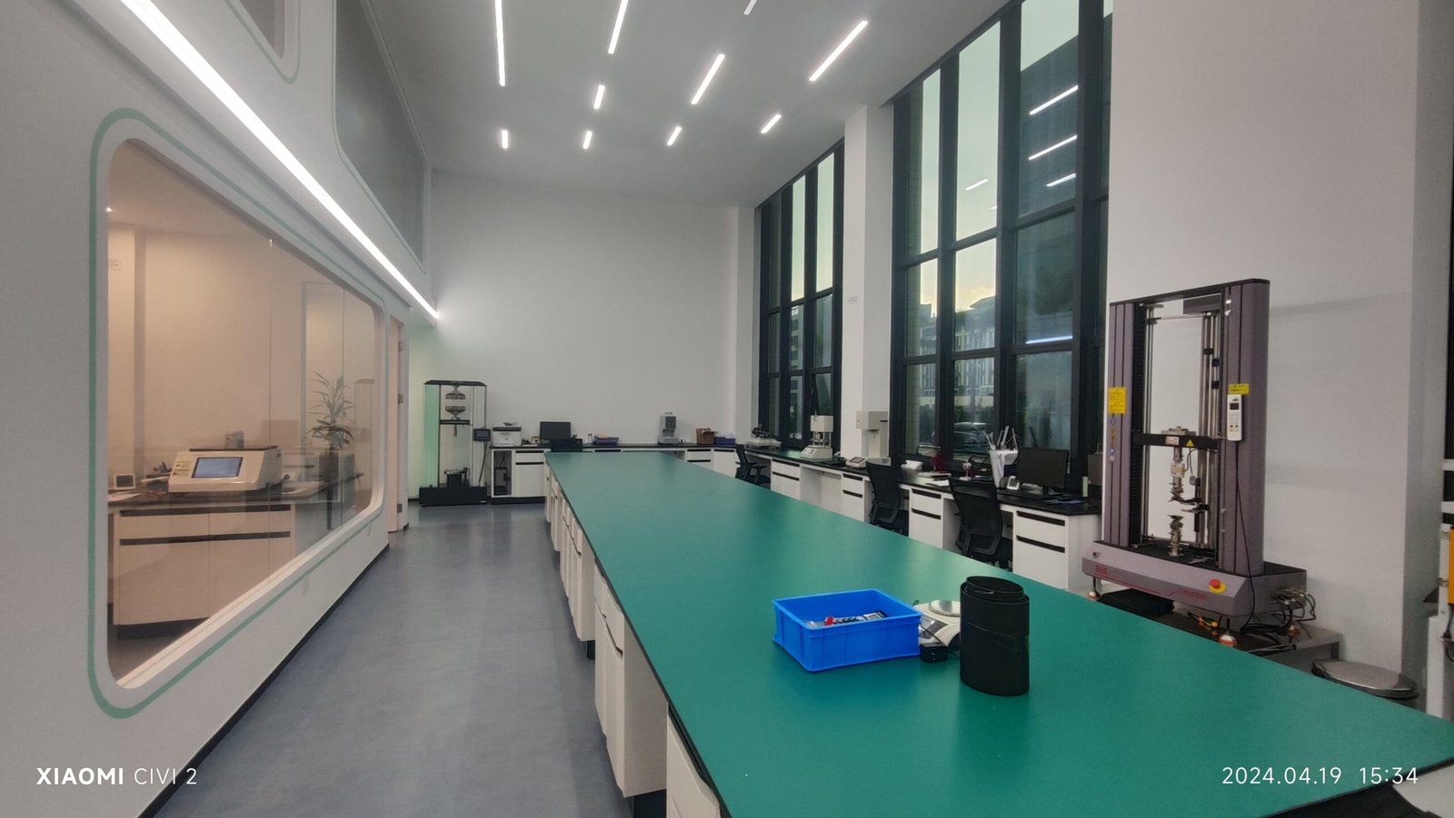 The Jinseed in-house geomembrane testing laboratory