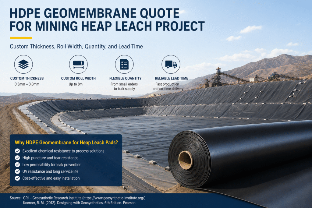 GRI-GM13 geomembrane specification guide cover