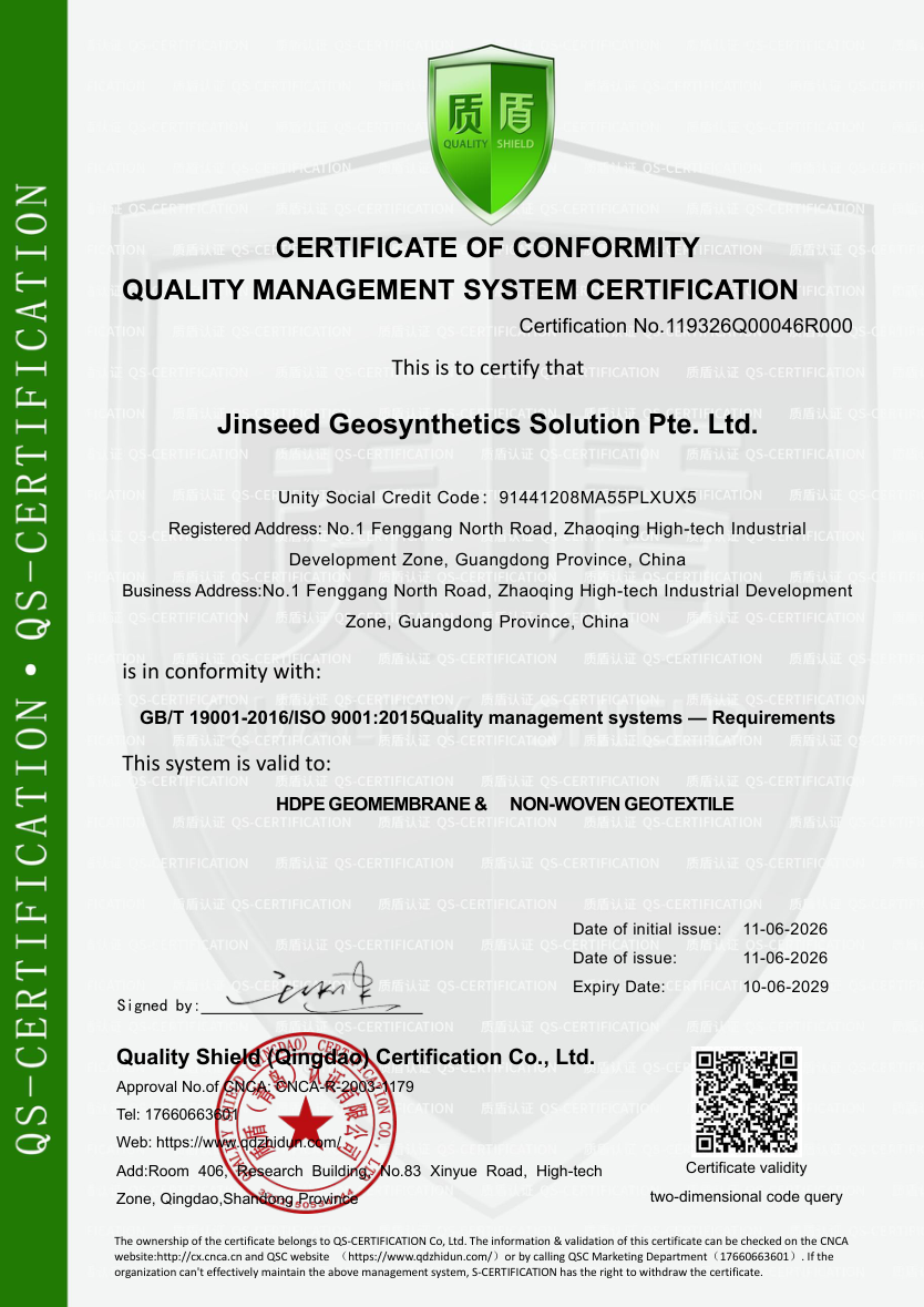 ISO 9001:2015 certificate 119326Q00046R000, expiry 10 June 2029